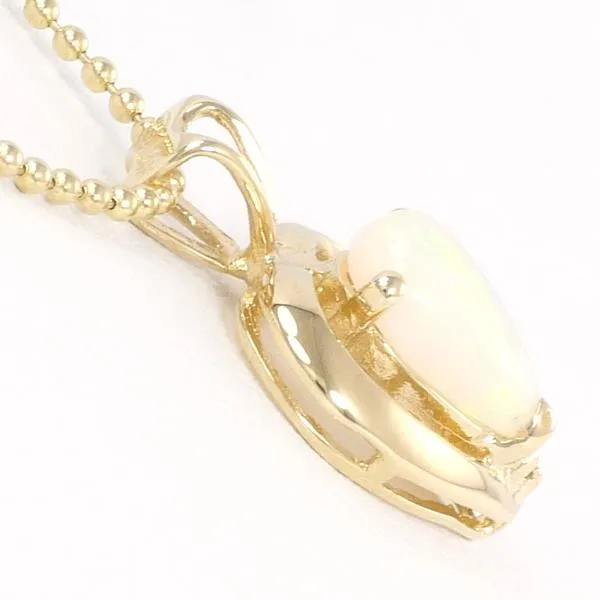 14K Yellow Gold Opal Necklace
