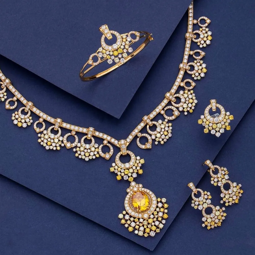 4PCS Luxury Jewelry Set