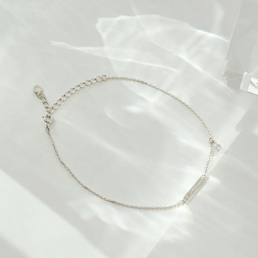 925 silver Roopretelcham Anklet