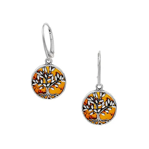 Amber Tree of Life Bracelet