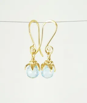 Anaïs Sky Blue Topaz Earrings