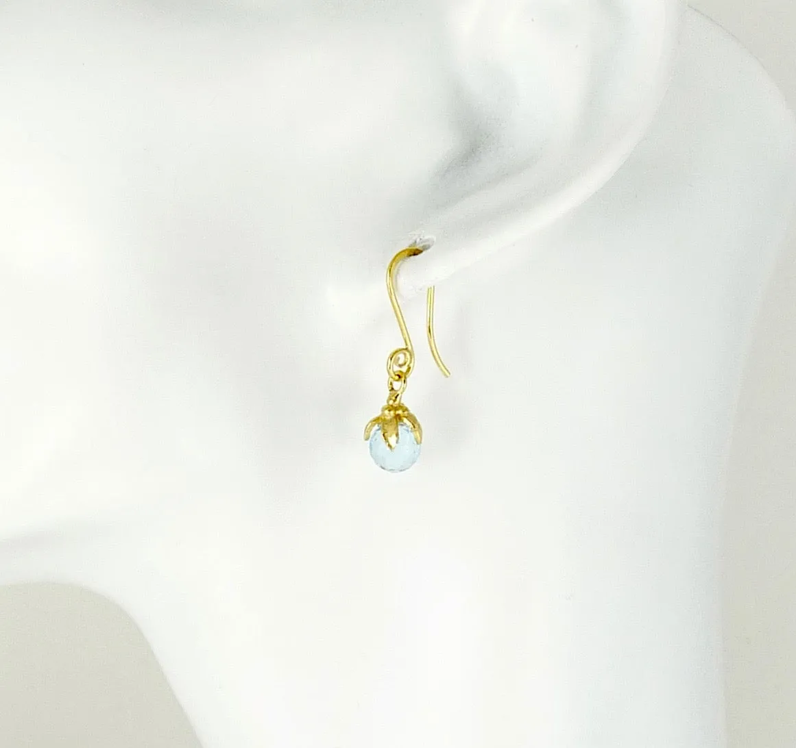 Anaïs Sky Blue Topaz Earrings