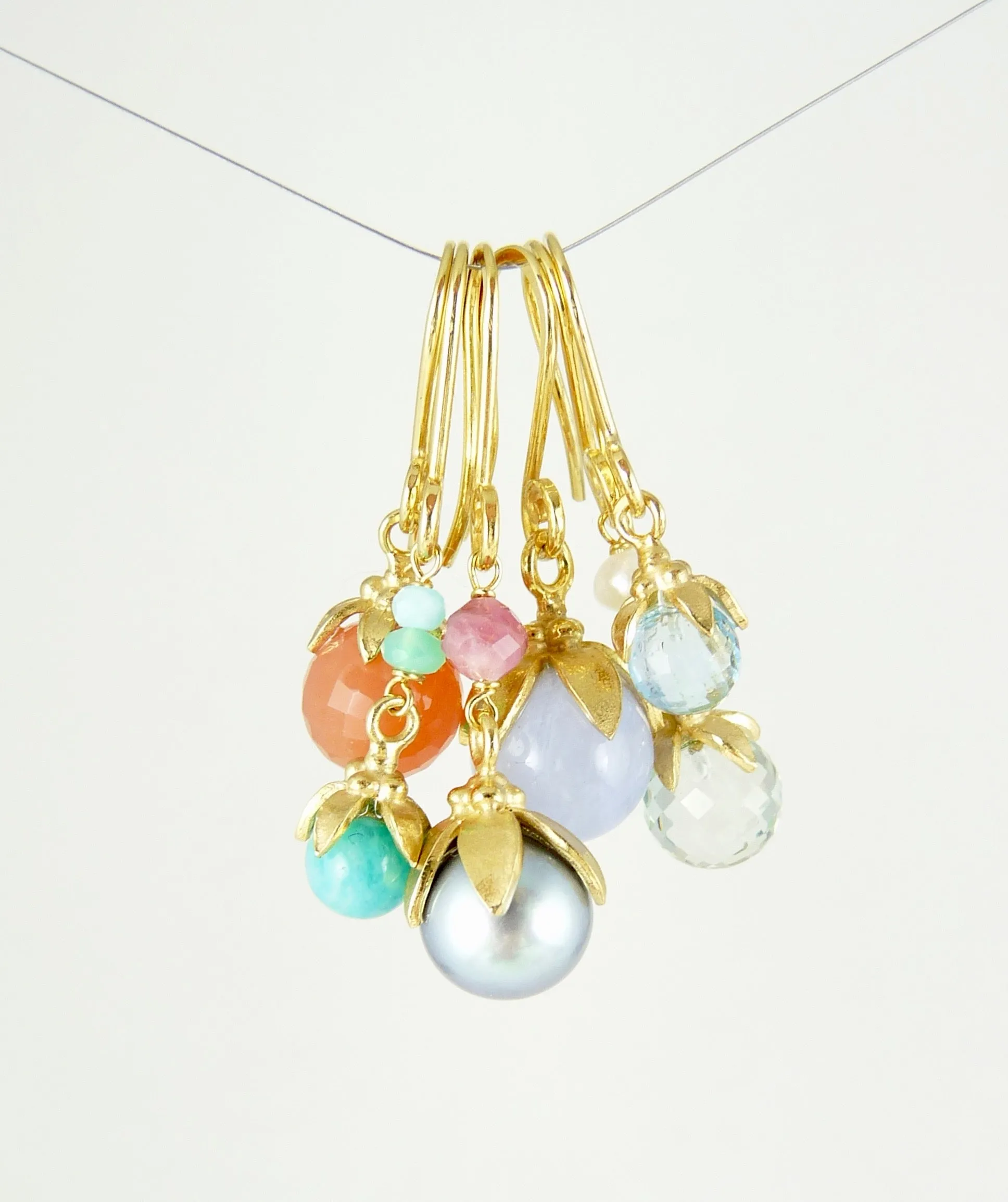 Anaïs Sky Blue Topaz Earrings