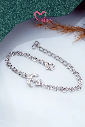 Anchor of Elegance Gold Bracelet