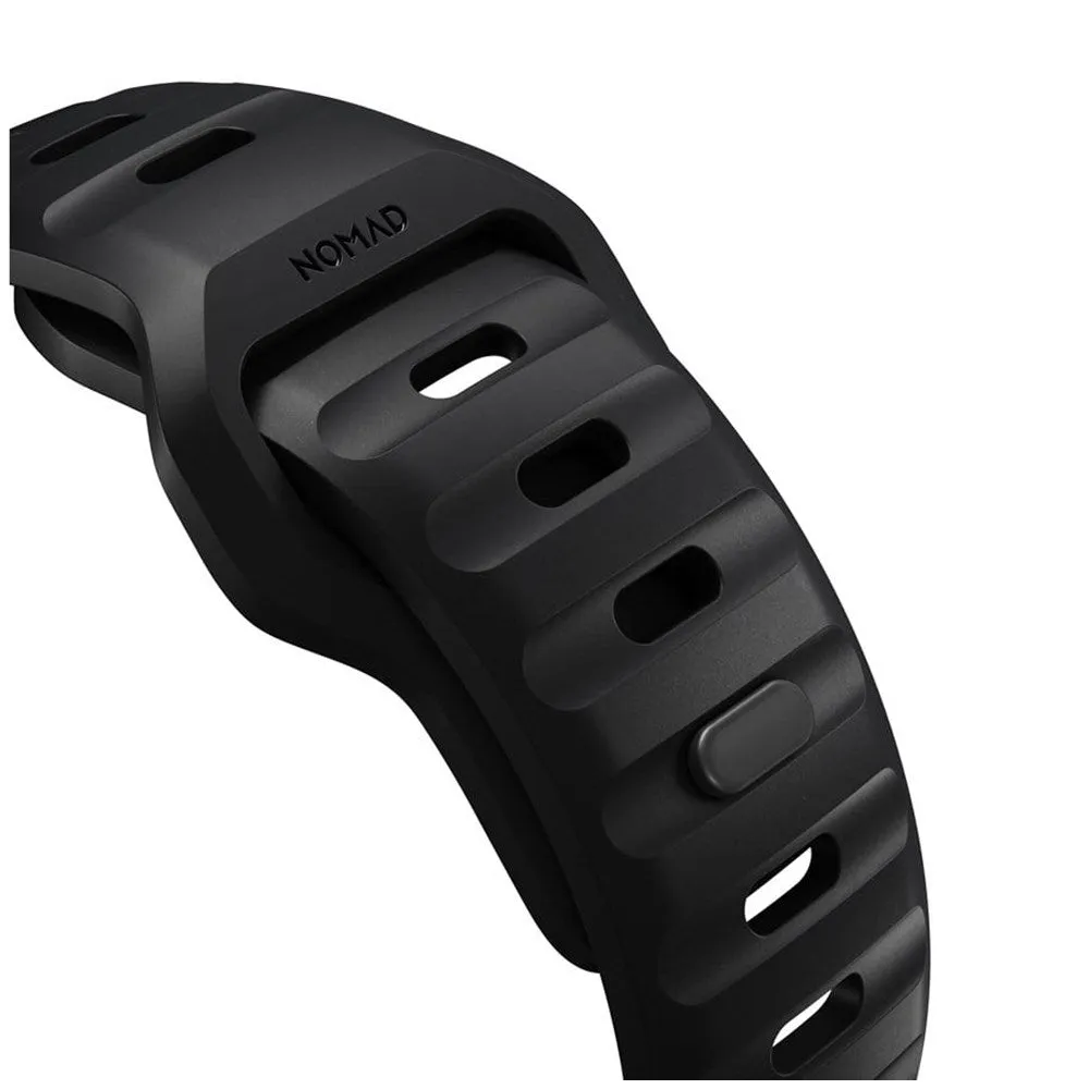 Apple Watch (42/44/SE/45/46/49mm) Nomad Sport Band Rem - Black