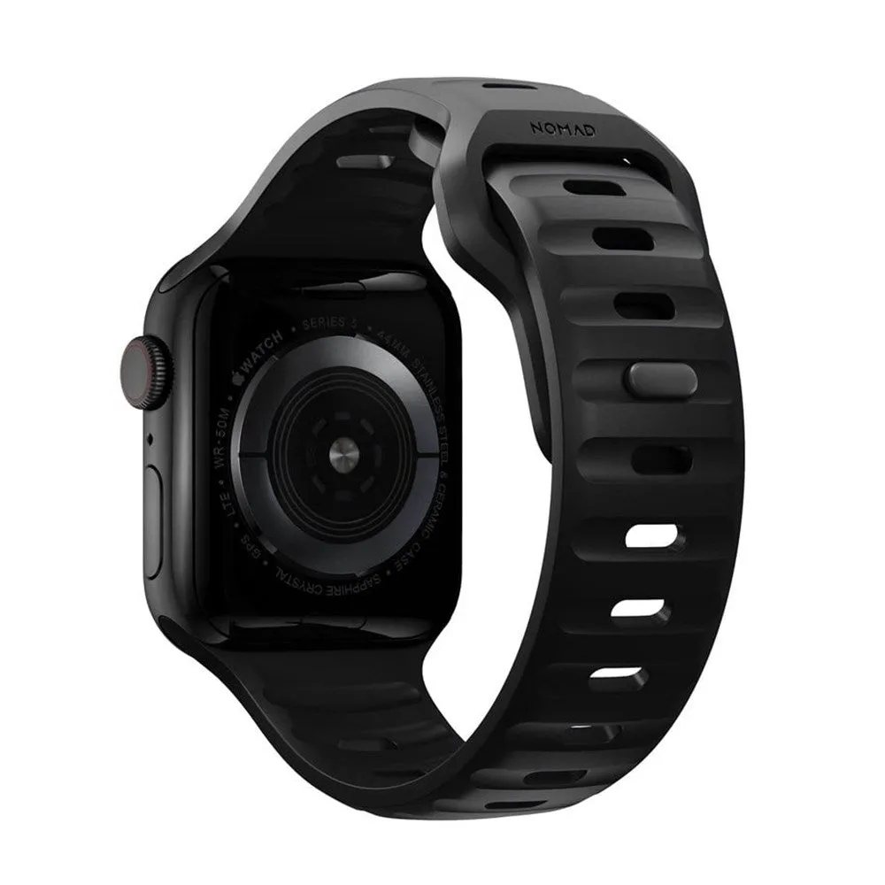 Apple Watch (42/44/SE/45/46/49mm) Nomad Sport Band Rem - Black
