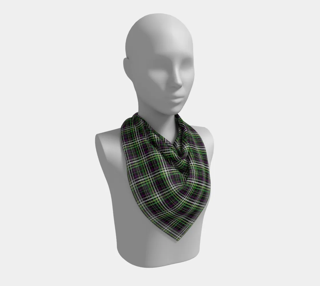 Aroace - V6 Plaid  Square Scarf