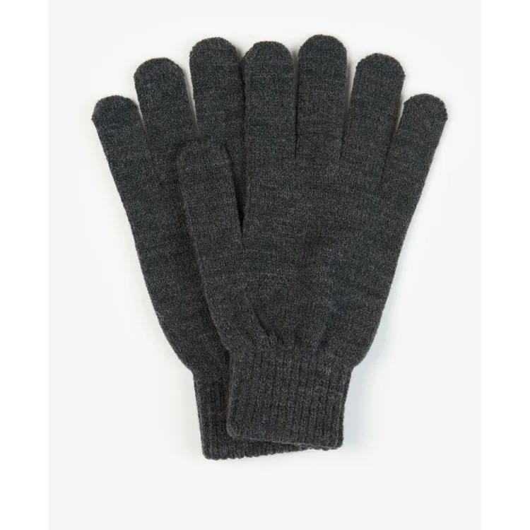 Barbour Tartan Scarf and Glove Gift Set - Greystone