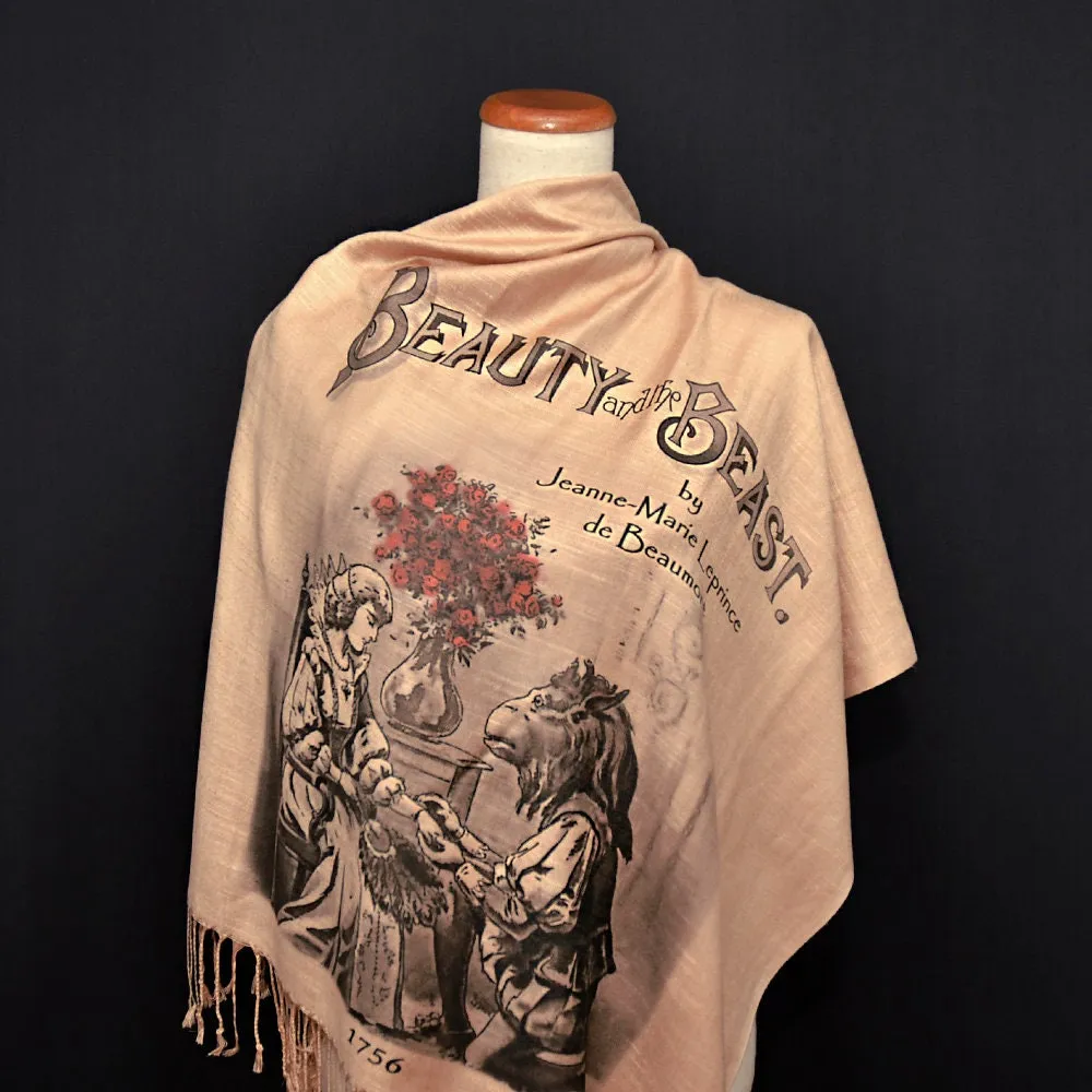Beauty and the Beast Scarf Shawl Wrap