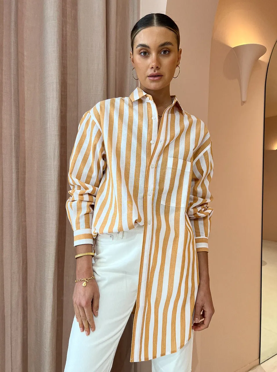 Blanca Fabianno Shirt in Yellow