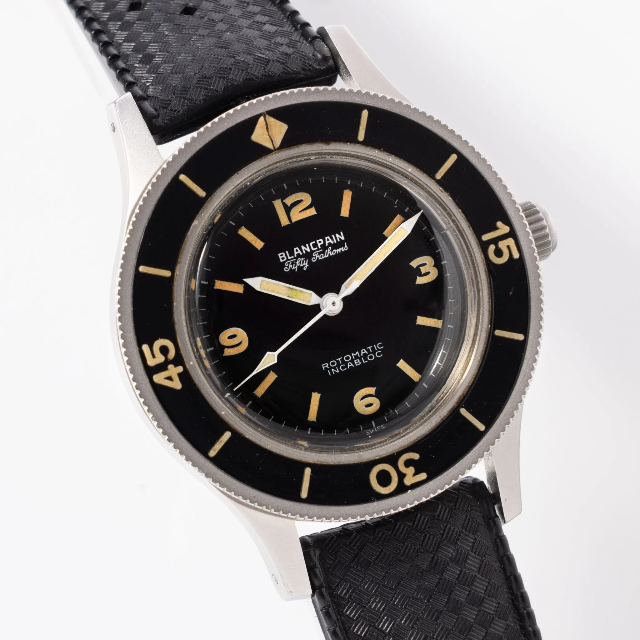 Blancpain Fifty Fathoms Rotomatic Incabloc 1950s
