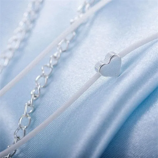 Bohemian Silver Color Anklet Bracelet