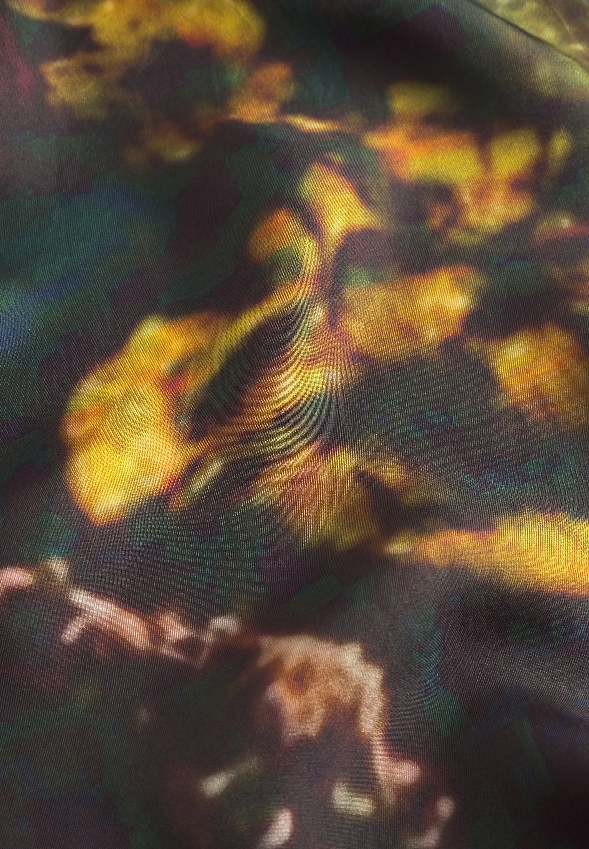 Bouquet Silk Printed Scarf