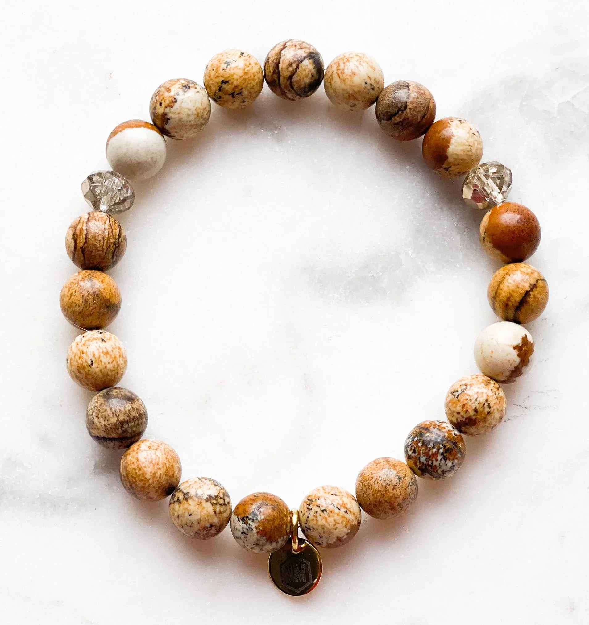 Bracelet Precious Gemstone "Chrystal"