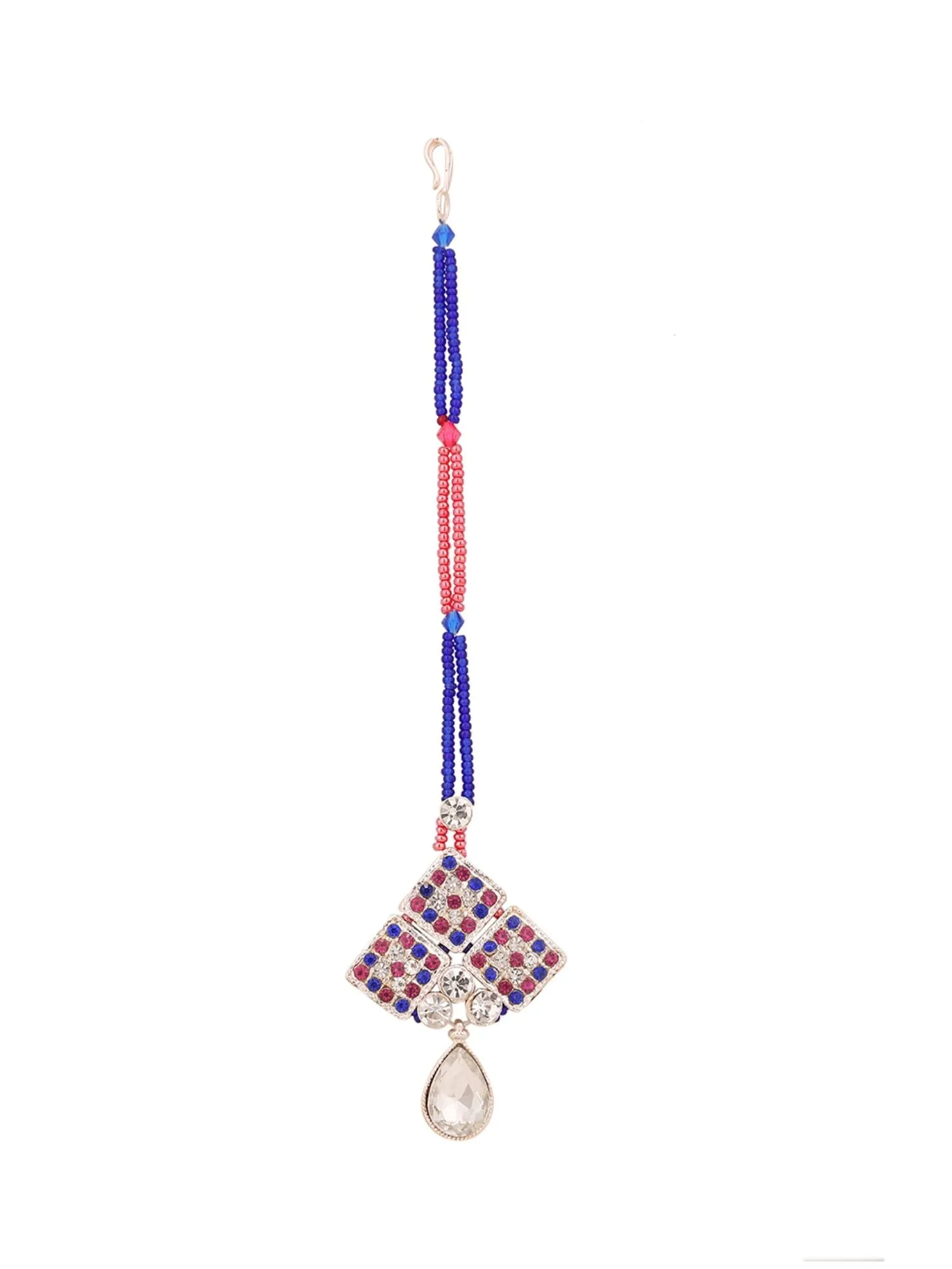 Brass Multi-Color Jewelry Set - A Symphony Of Elegance - Anikas Creation