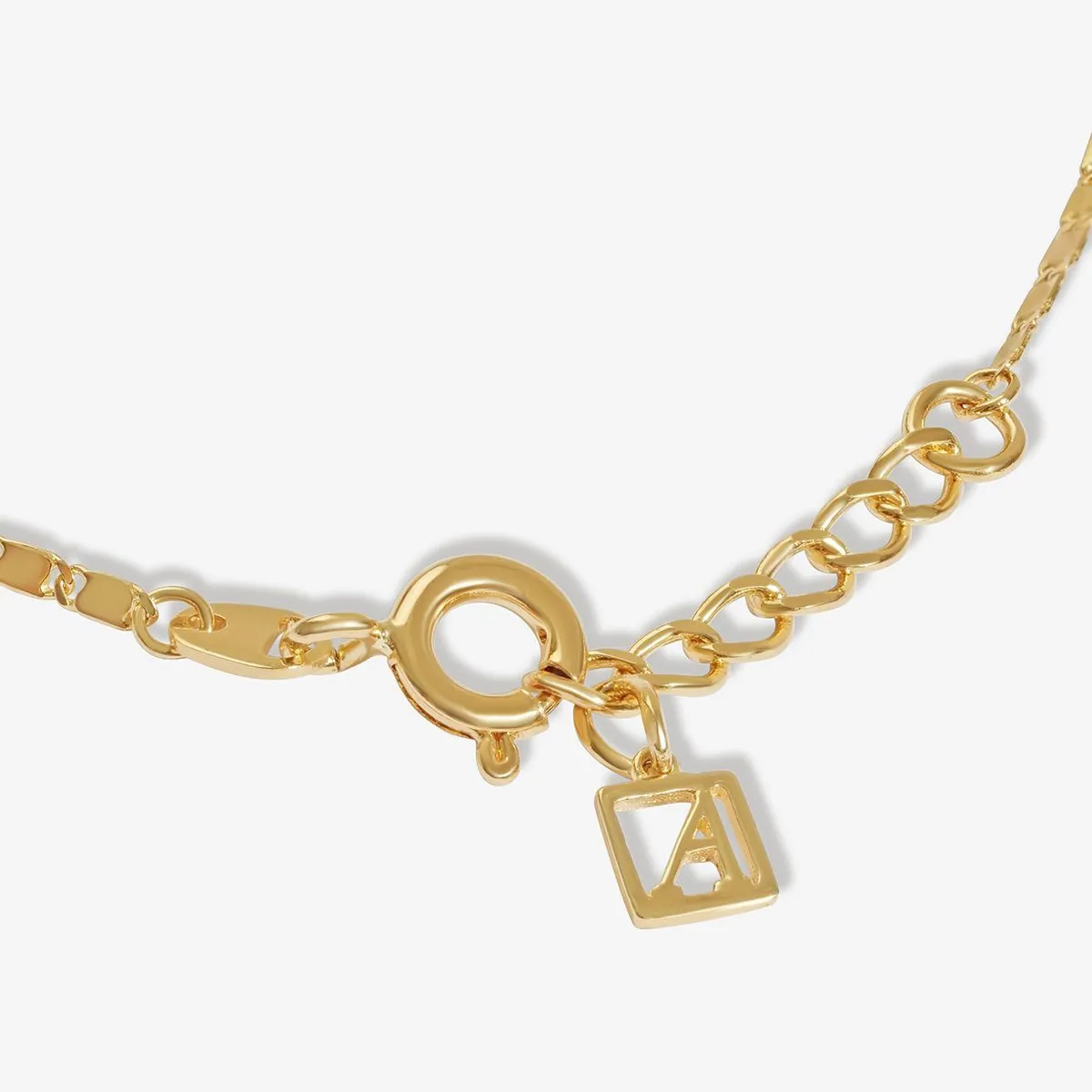 Brooks flat link chain bracelet