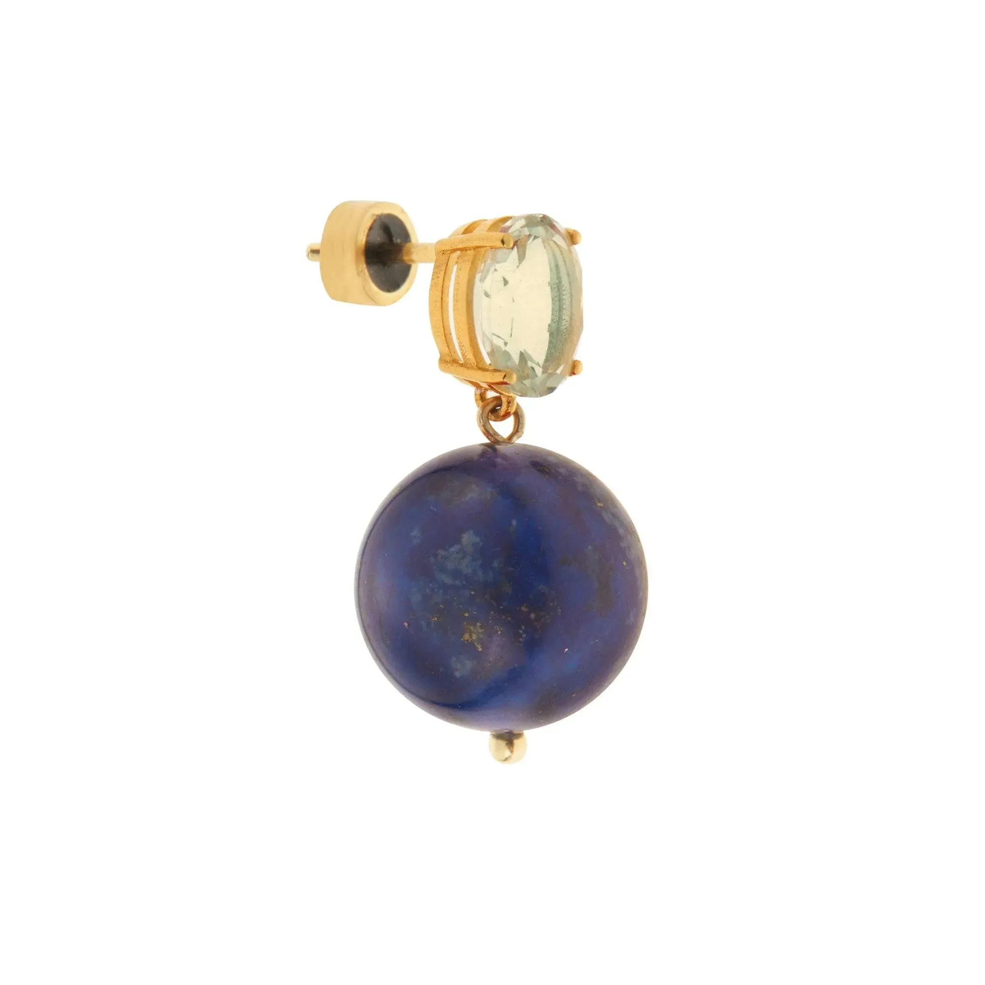 Bubble Lapis Lemon Topaz