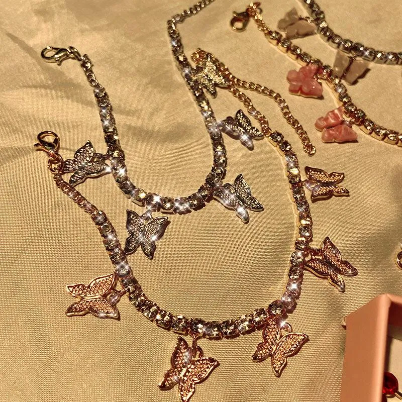 Butterfly Anklet Foot Chain Jewelry for Women Anklet