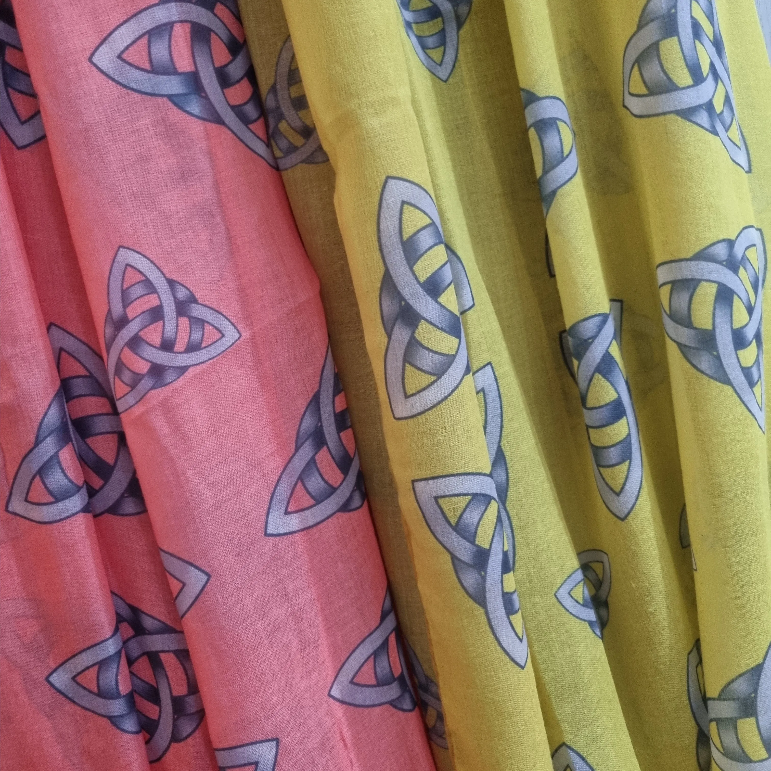 Celtic knot scarf