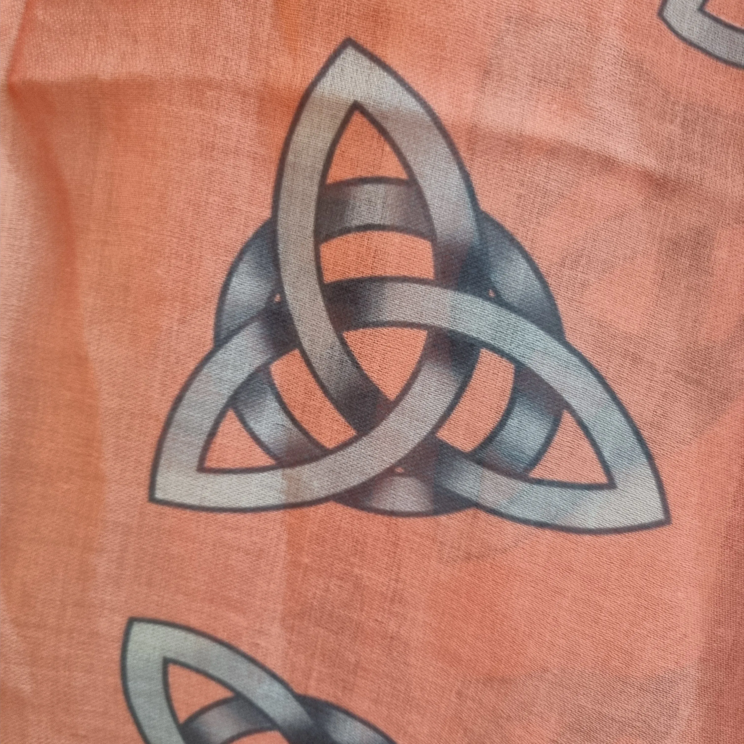 Celtic knot scarf