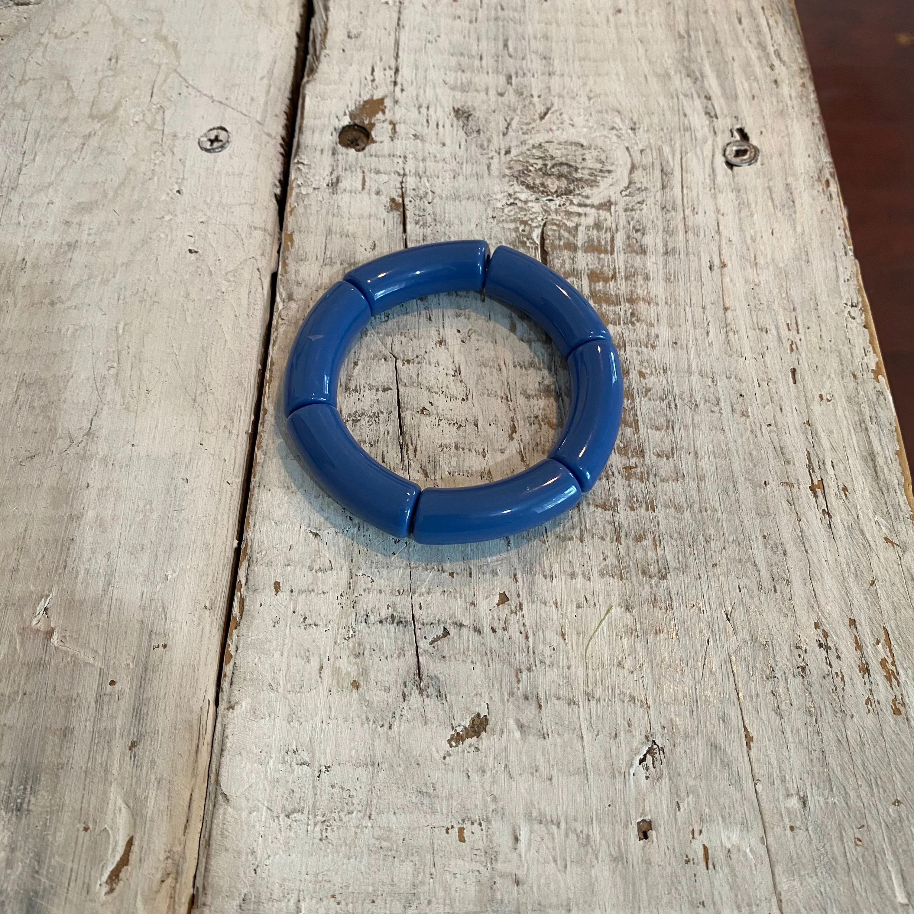 cerulean bamboo bracelet
