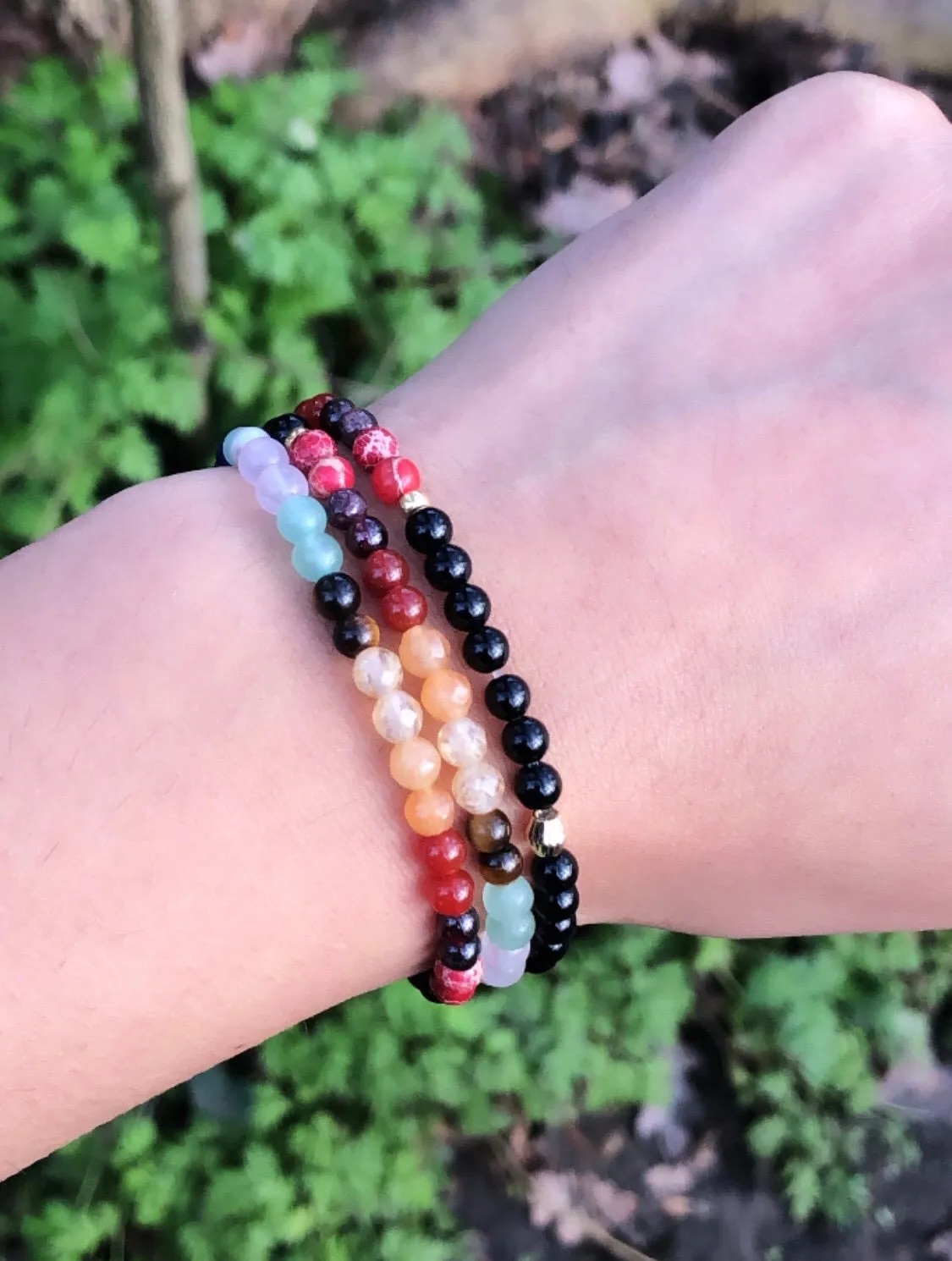 Chakra Gemstone Bracelet