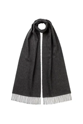 Charcoal Cashmere Scarf