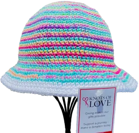 Claire ~ Crochet Bucket Hat Pattern by Knots of Love