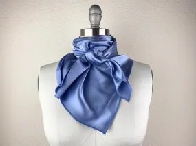 CR Periwinkle Silk Scarf