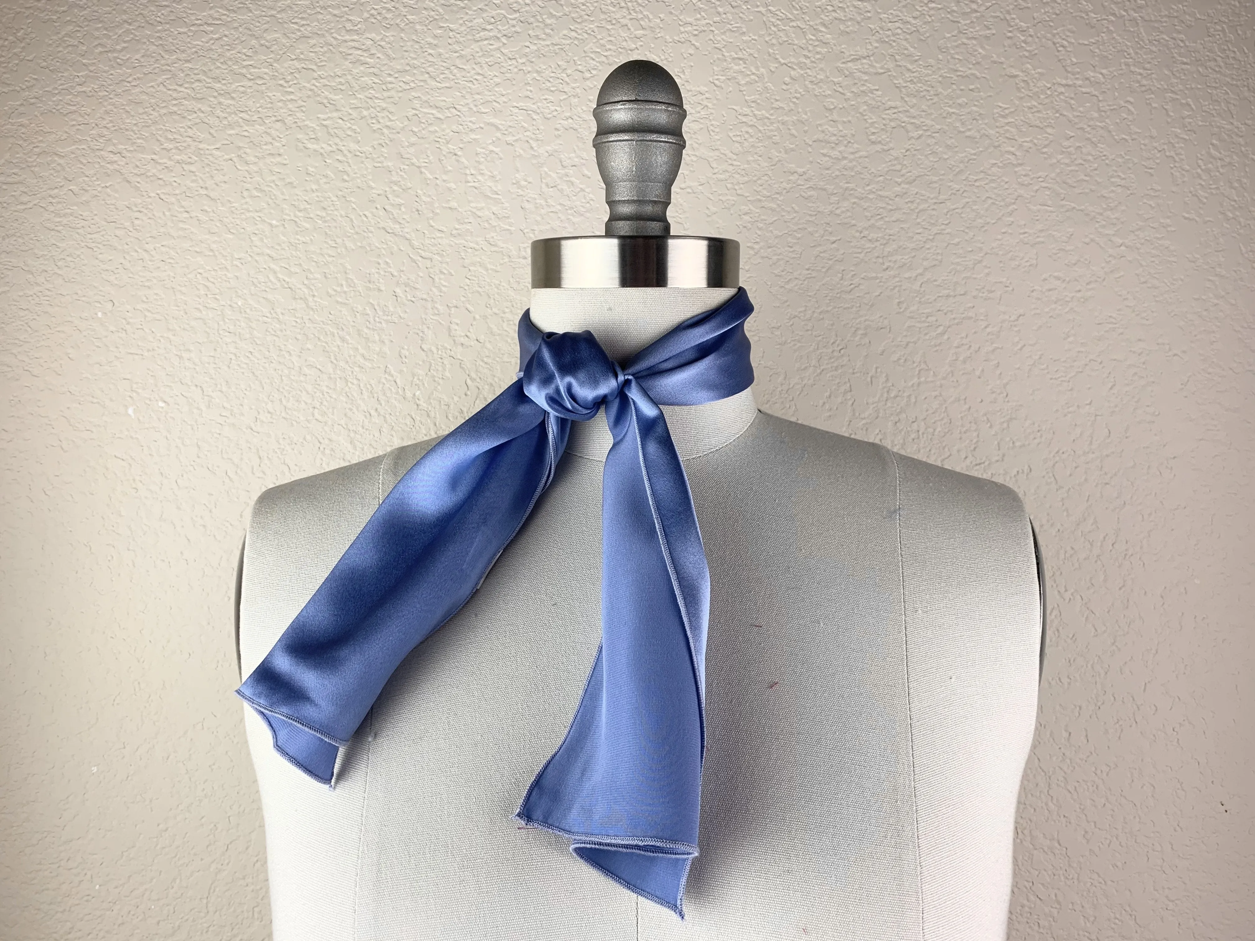 CR Periwinkle Silk Scarf