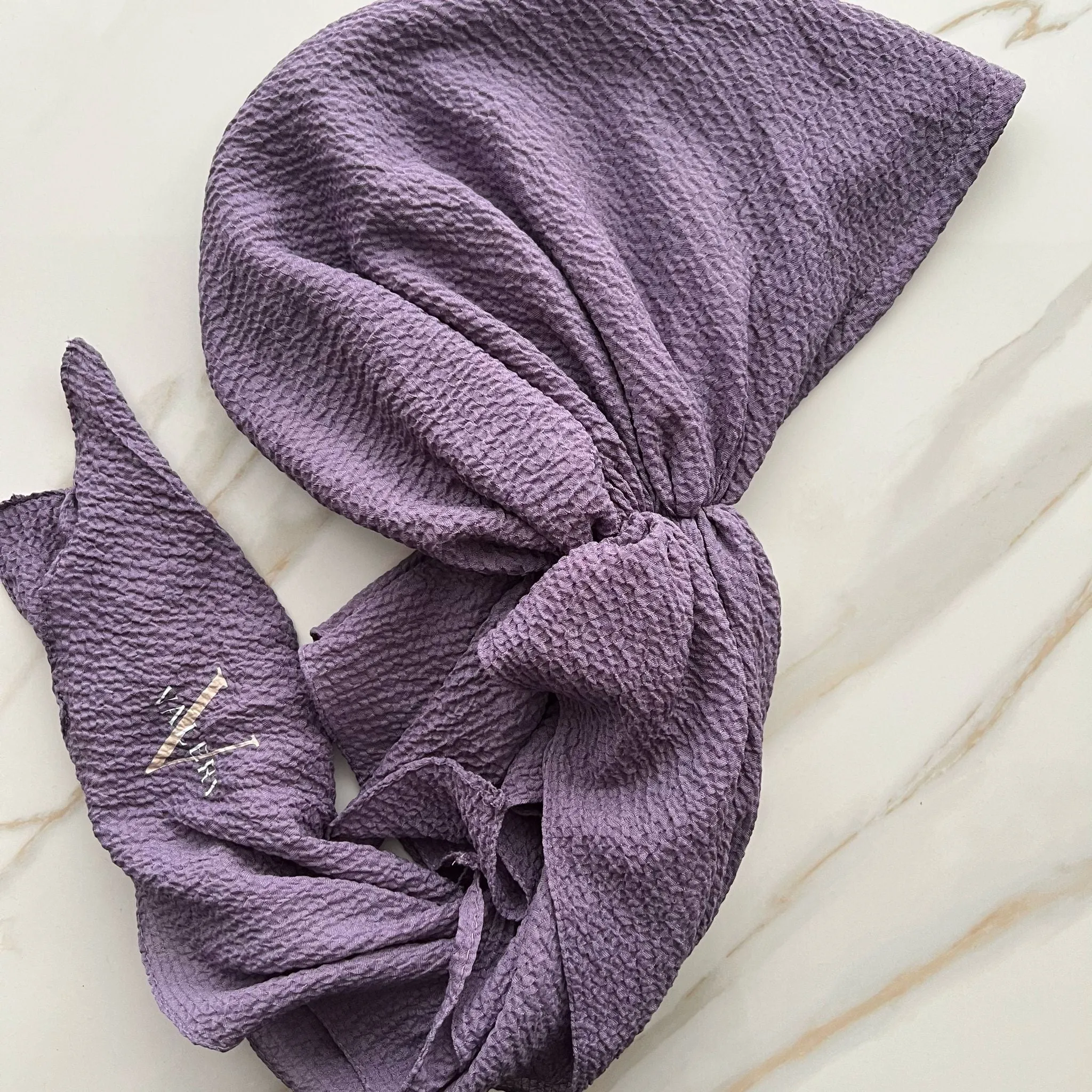 Crinkle Pretied Headscarf Valeri
