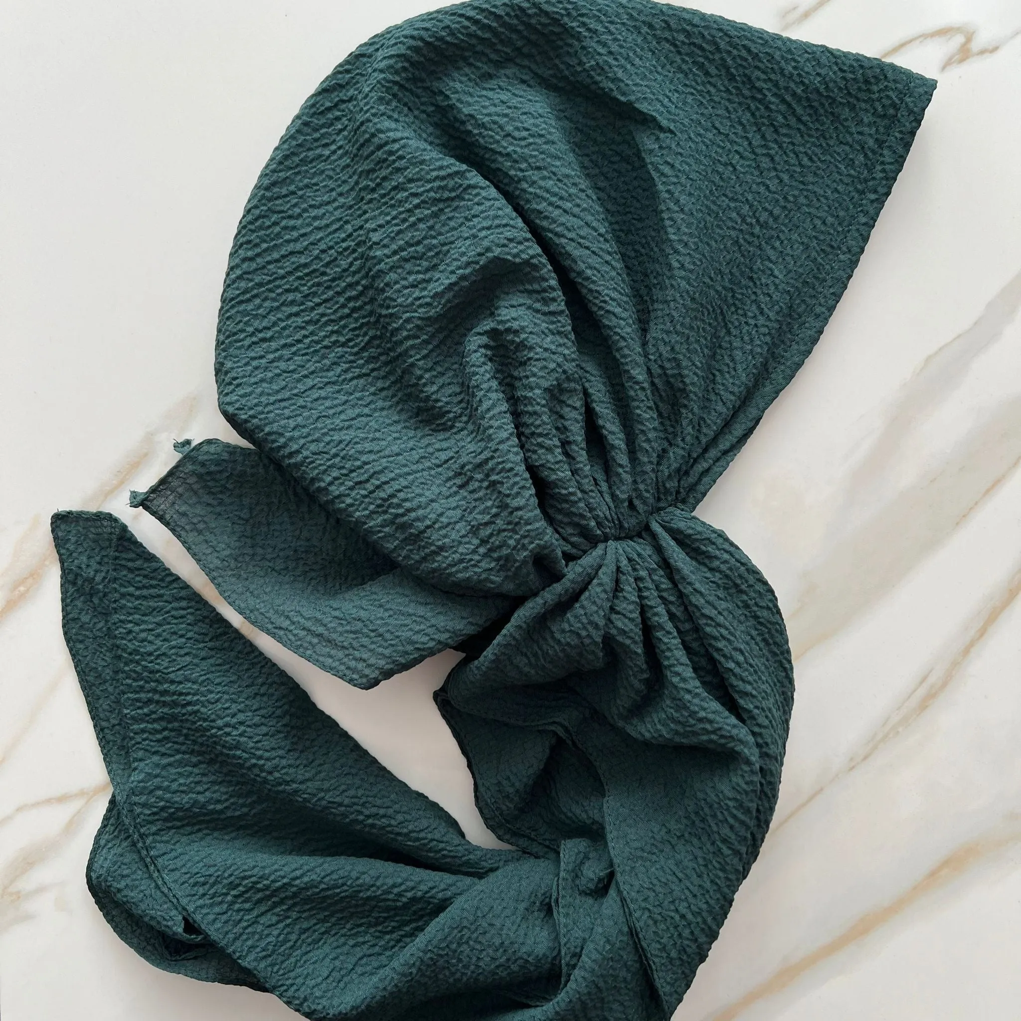 Crinkle Pretied Headscarf Valeri