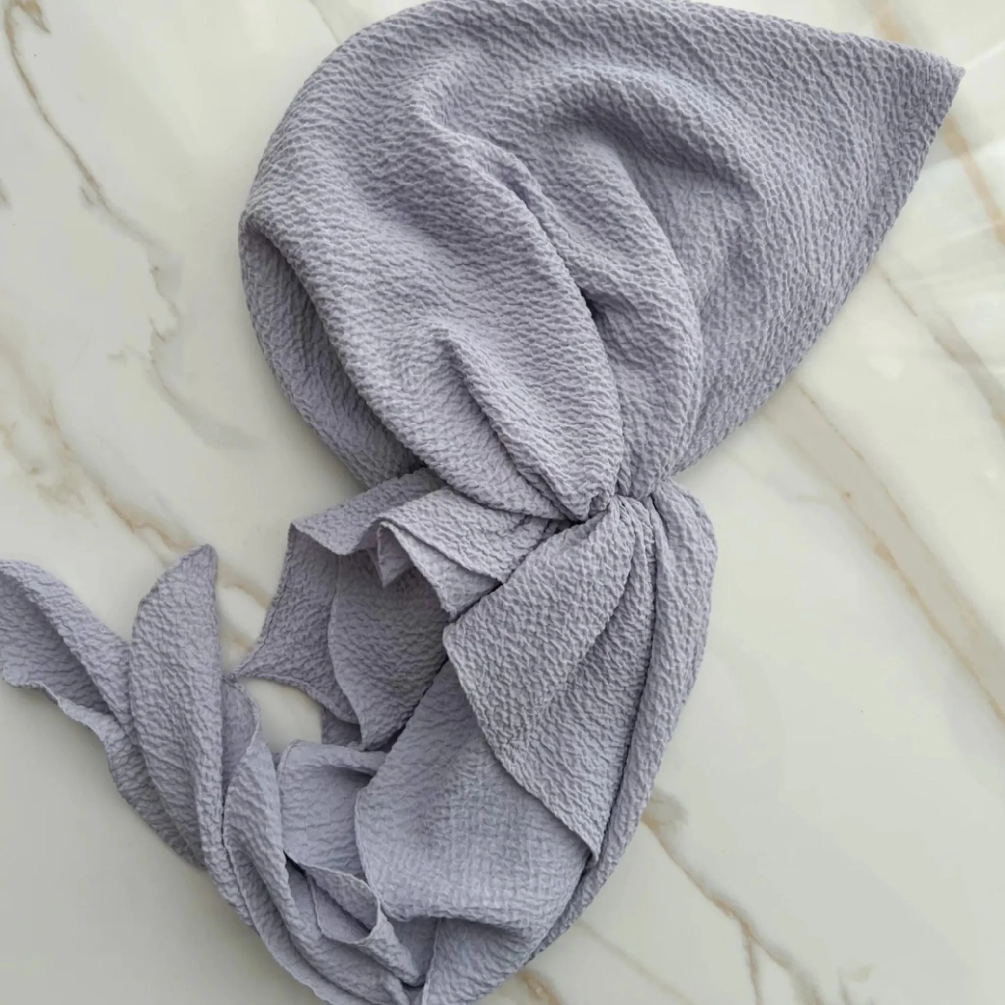 Crinkle Pretied Headscarf Valeri