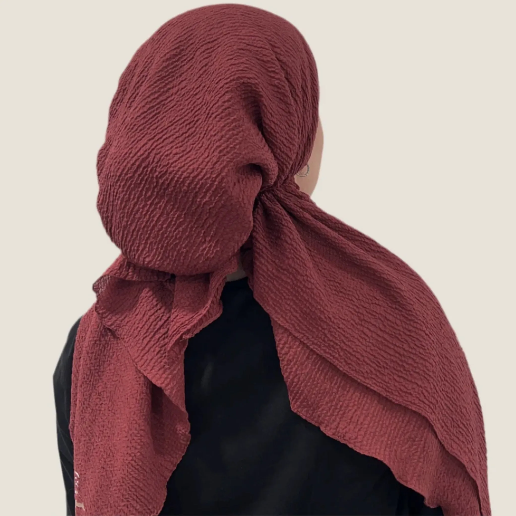 Crinkle Pretied Headscarf Valeri