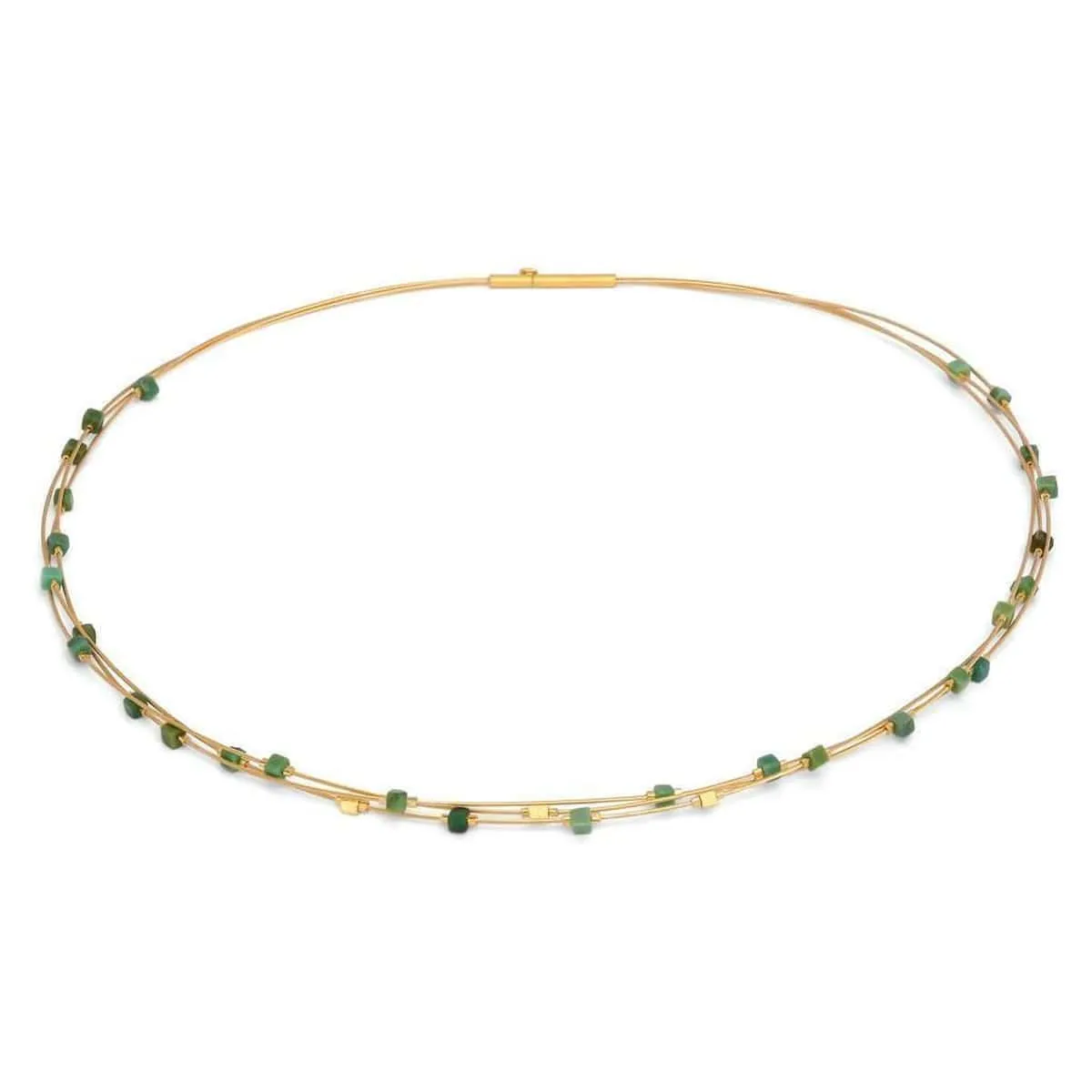 Cubelito Green Turquoise Necklace - 85344356
