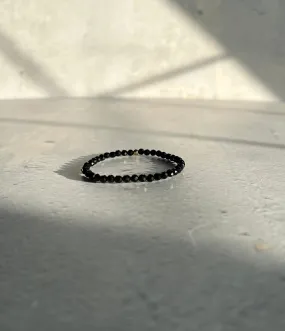 Dainty Black Tourmaline Bracelet