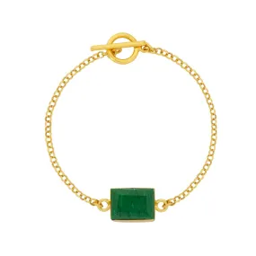 Delta Green Malachite Bracelet