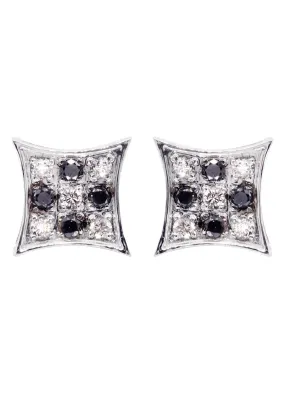 Diamond Earrings For Men | 0.2 Carats 14K White Gold