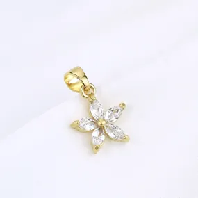 Diamond Flower Necklace