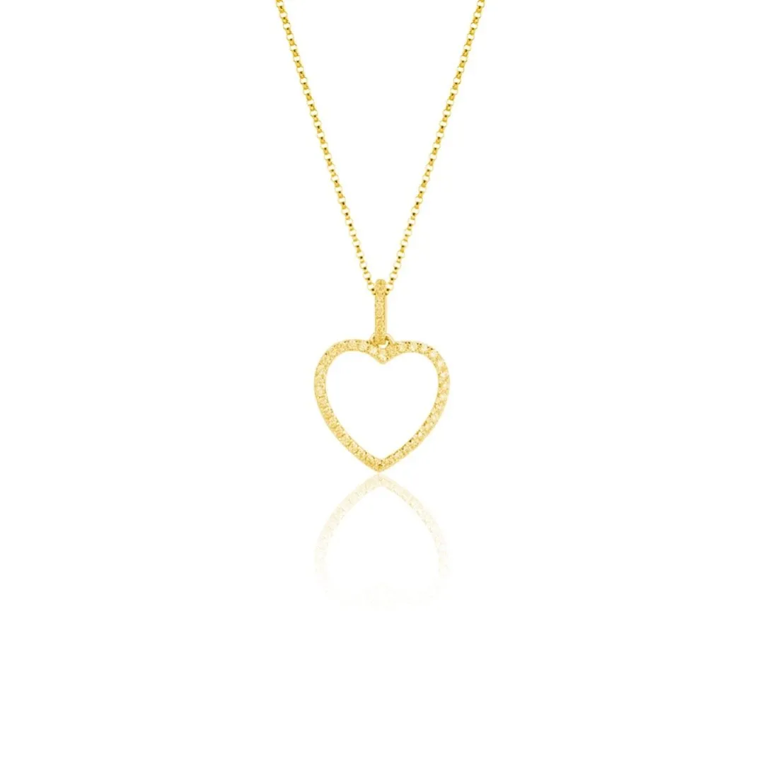 Diamond Heart Necklace