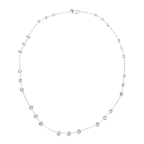 Diamond Triplets Necklace