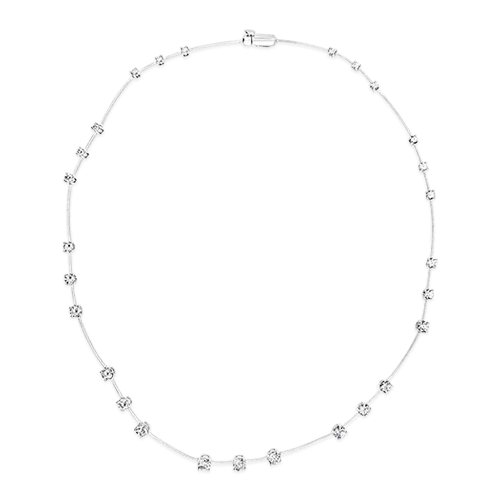 Diamond Triplets Necklace