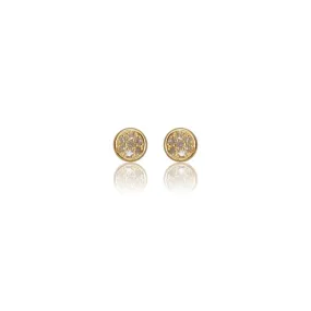 Diamonds by Georgini - Fourteen Natural Diamond Dotti Earrings Gold