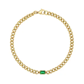 Dione Anklet - Green
