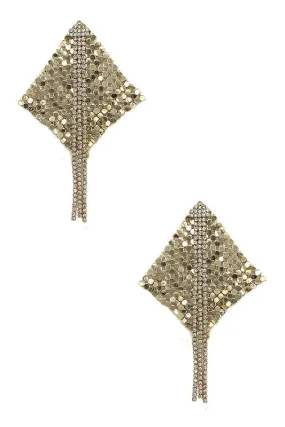 Disco Diamond Drop Earrings