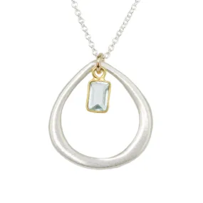Drop with Quartz Necklace