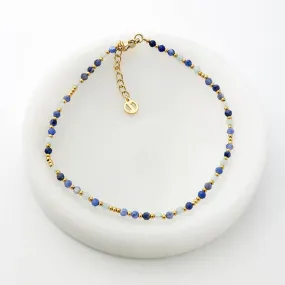 Eden Anklet | Navy