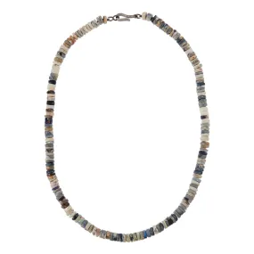 Ethiopian Opal Beaded Necklace (45cm)