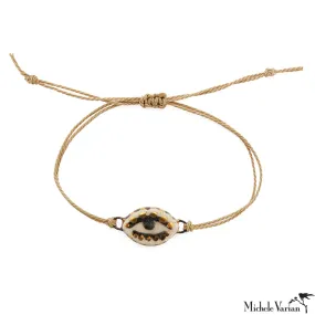 Eye Charm Bracelet Sand