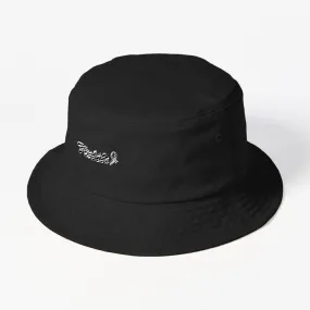 Faith Neuroendocrine Cancer Awareness Zebra Ribbon Bucket Hat